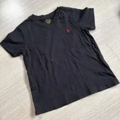 Polo Ralph Lauren Vネック Tシャツ ブラック 100cm