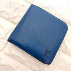 ヴィトン　エピ　パース　紺　青 LOUIS VUITTON（財布 ・ ブルー・ネイビー/青色系）のフリマ