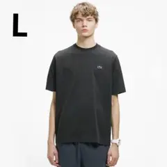 新品・タグ付き✨LACOSTE ワンポイント クルーネック Tシャツ ネイビー