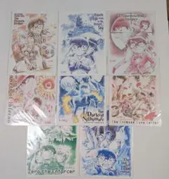 天*団様 【値下げ・バラはコメント】名探偵コナン　ティザー下敷きセット9枚 asada_4935124525855