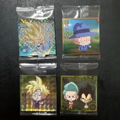 ドラゴンボール 超戦士シールウエハース 4枚セット