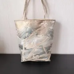 樹海♪帯リメイクバッグミニ