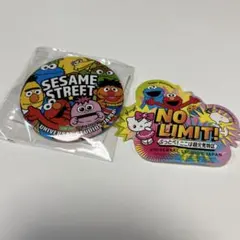 セサミストリート 缶バッジのサムネイル