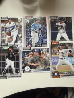 2026 TOPPS SERIES 2 大谷翔平 村上宗隆 日本人6枚セット