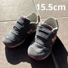 New Balance 373 スニーカー グレー/レッド15.5cm