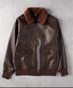 アルファ インダストリーズ　G1　レザージャケット　Ｌ【新品】ミリタリー