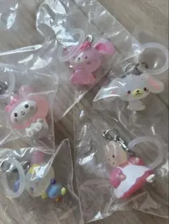 サンリオ　ゆるっとめじるしアクセサリー セミコンプリート　5種