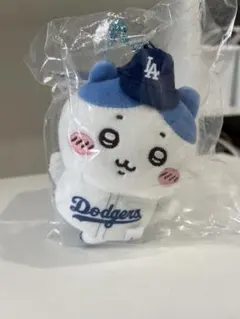 ちいかわ×MLB TOKYO SERIES マスコット ハチワレ　ドジャース