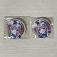 にじさんじビスケット 缶バッジ 石神のぞみ - メルカリ
