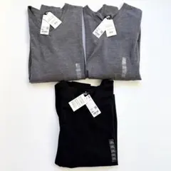 新品⭐️UNIQLO メリノVネックセーター 3点セット　XXL ウール