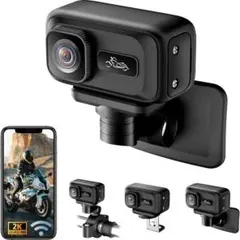 新品未使用】アクションカメラ4K ドラレコ 前後同時録画 ウェアラブル
