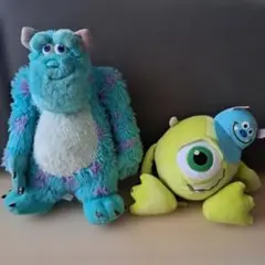 モンスターズ・インク ぬいぐるみセット サリーとマイク