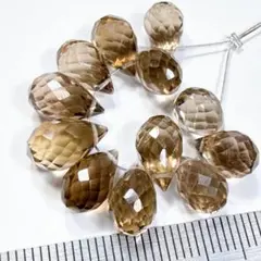 10338_ウィスキークォーツ ランダムカット 14~21mm 8粒 - メルカリ