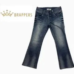 BRAPPERS ブラッパーズ フレアデニム ブーツカット ストレッチインディゴ