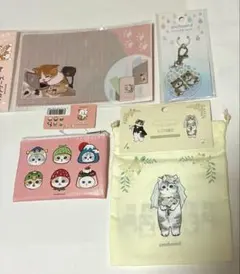 mofusandモフサンド　セリアコラボ4点セット ぢゅの　匿名配送