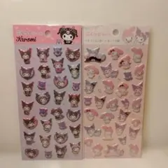 Sanrio　クロミ＆マイメロ　ぷくっとシール　2枚