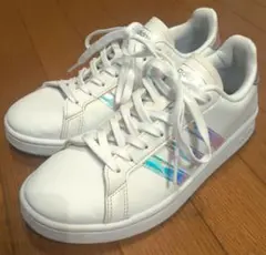 24.5cm　adidas レディース GRAND COURT