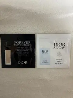 DIOR FOREVER SKIN CORRECT & UV BASE 試供品