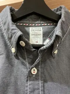 HILFIGAR DENIM 長袖シャツ　グレー