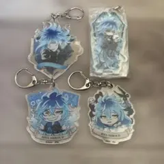 ツイステ　アニメイト　コレクション　アクリルキーホルダー　イデア　4点