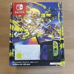 任天堂スイッチ有機EL スプラトゥーン3エディション、マリオカート、SDカード付
