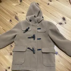 GLOBAL WORK フード付きダッフルコート M ベージュ　110センチ