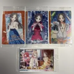 学園アイドルマスター 倉本千奈 ウエハース 4枚セット