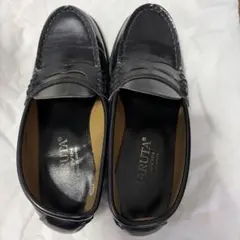 HARUTA ローファーブラック　22.5センチ