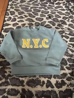 N.Y.C. グリーン トレーナー 95cm