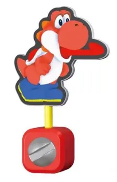 スーパーマリオブラザーズ　ワンダーパネルクリップスタンド　９．あかヨッシー