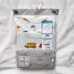 タンクトップ3枚セット 80cm 車と飛行機プリント