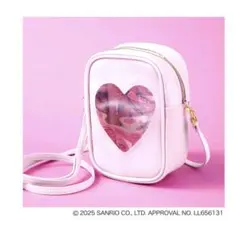 sweet 3月号　マイメロディー&クロミ ハートクリアポシェット　付録のみ