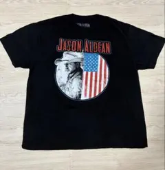 【US古着】JASON ALDEAN Tシャツ 黒 XXL