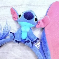 【レア商品】　スティッチ 耳付きカチューシャ　東京ディズニーリゾートのサムネイル
