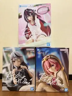 ホロライブ Relaxtime フィギュア 鷹嶺ルイ 沙花叉クロヱ 22個