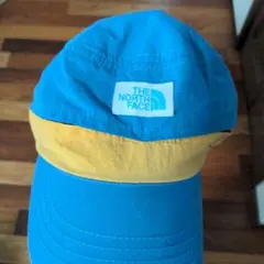 THE NORTH FACE フード付きキャップ 青/黄