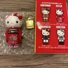 ハローキティ展限定　シークレットマスコットチャームA 着物