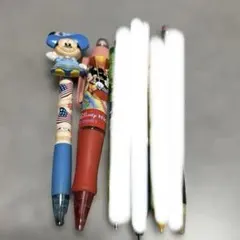 ディズニーキャラクター文房具6本セット