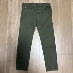 GU　ウルトラストレッチスキニーパンツ　OLIVE オリーブ　サイズ31