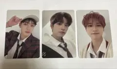 StrayKids 公式トレカ　3枚セット　バンチャン　スンミン　ハン