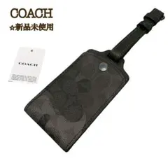 新品】COACH コーチ ラゲッジタグ ネームタグ ベージュ パッチ - メルカリ