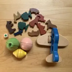 木製おもちゃセット まとめ売り