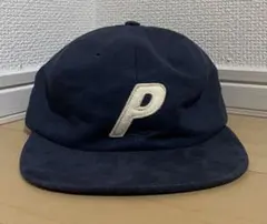 PALACE スエード調　ネイビー　6パネルキャップのサムネイル