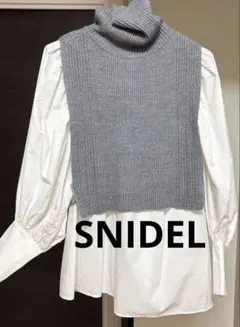 スナイデル　ブラウス➕ベスト