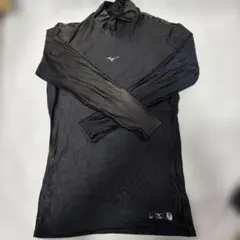 Mizuno ネイビー 長袖 アンダーシャツ Oサイズ