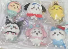 ちいかわ×サンリオキャラクターズ コラボ ぷちミニマスコット　6個セット