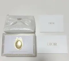 Dior 홀리데이 파우치 + 메시지 카드 세트