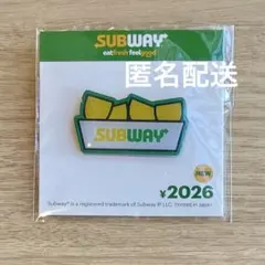 SUBWAY サブウェイ 福袋 2026 グッズ ポテト　ピンバッジ　バッジ