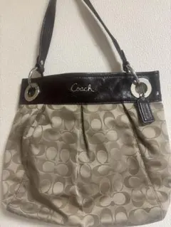 Coach ショルダーバッグ ベージュ/ブラウン