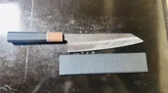 和牛刀(切付型) ステンレス槌目八角柄 和包丁　シェフナイフ 201mm